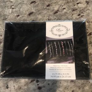 NWT Velvet Jewelry Tray